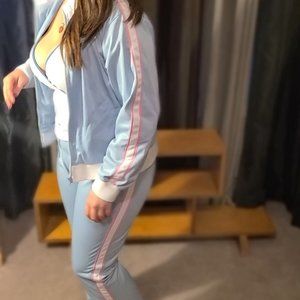 Baby Blue Track Suit